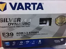 VARTA 70 AGM START STOP Akü